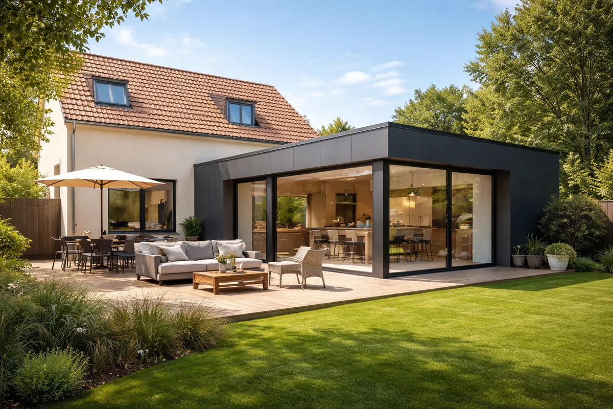 Quel budget prévoir pour une extension de maison avec permis de construire