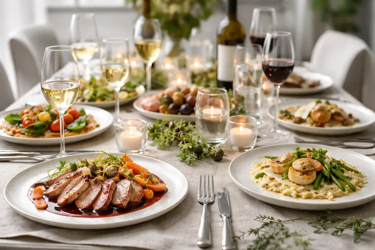 Comment mettre en valeur un repas bistronomique lorsque l'on reçoit des invités