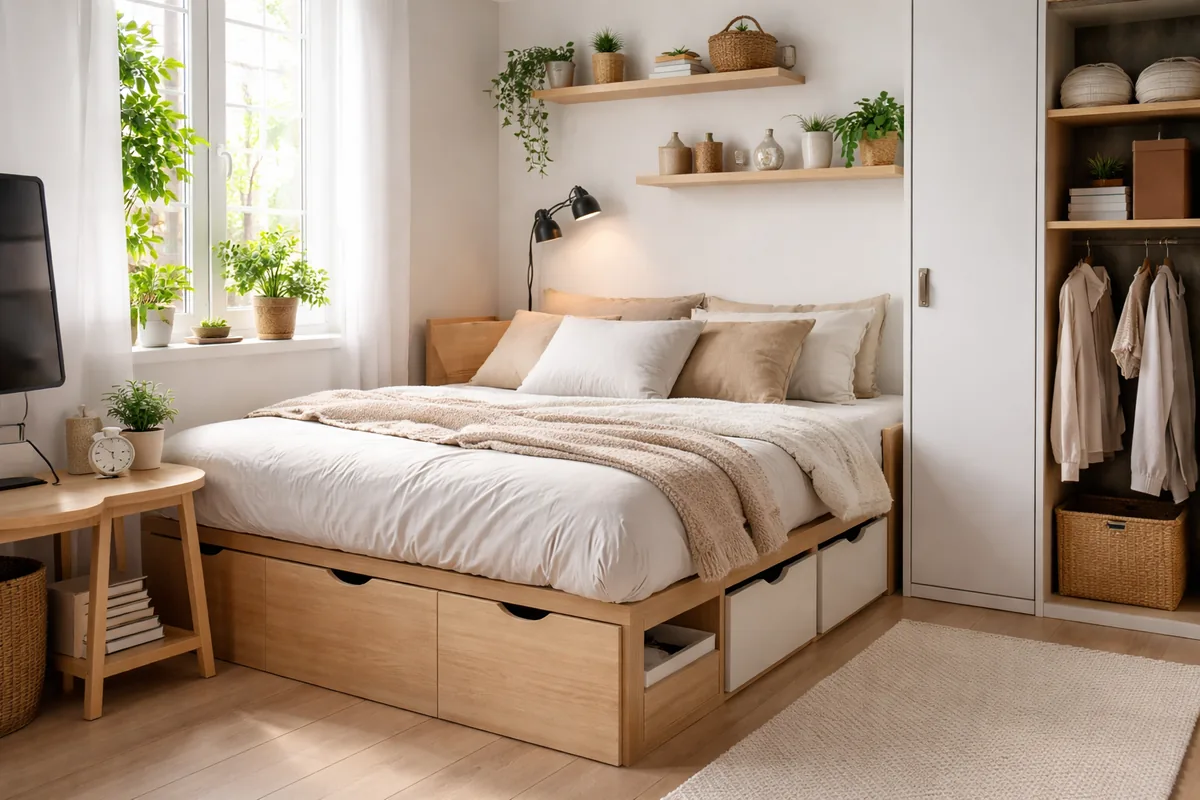 Comment choisir un lit pour un espace limité dans une chambre