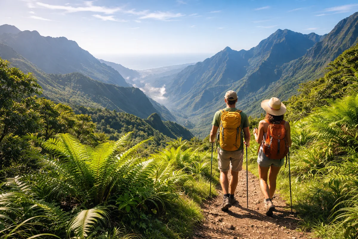 Où randonner à La Réunion tout en respectant les critères du tourisme responsable ?
