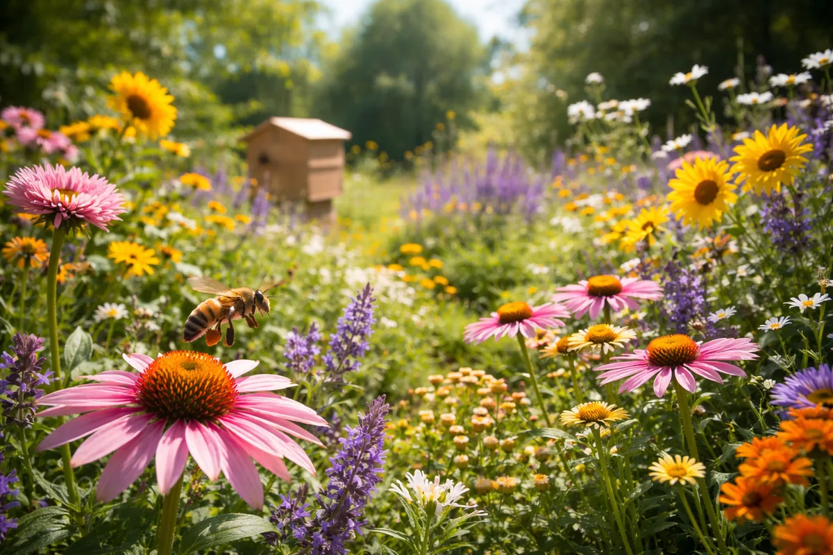 Créer un jardin d'abeilles : un habitat idéal pour nos pollinisateurs