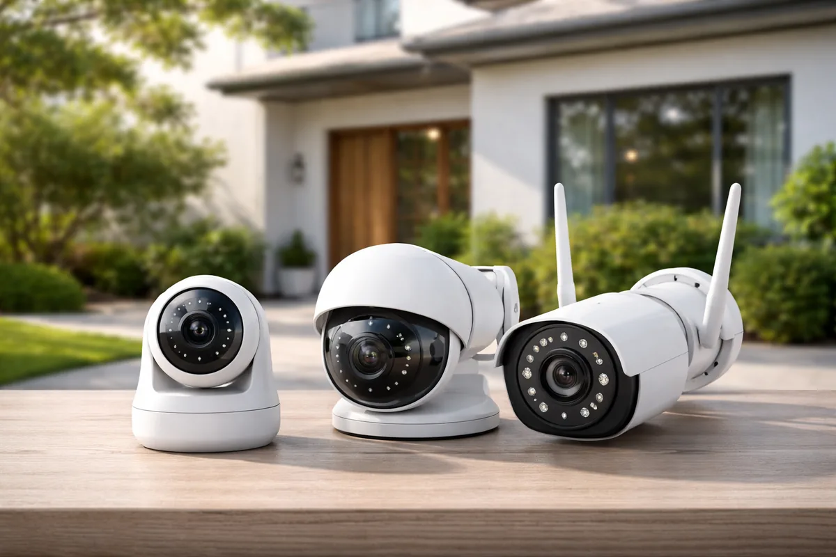 Quel type de caméra de vidéosurveillance choisir pour sécuriser sa maison ?