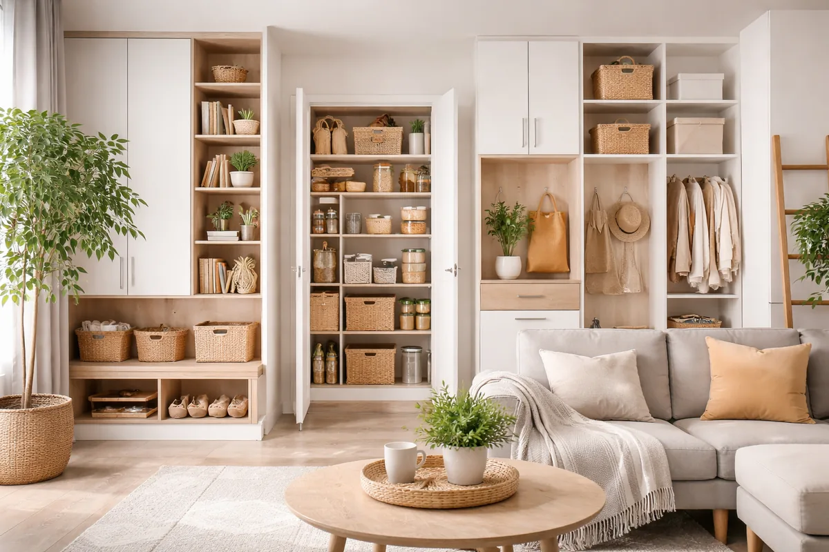 Maximiser l'espace de rangement dans votre maison