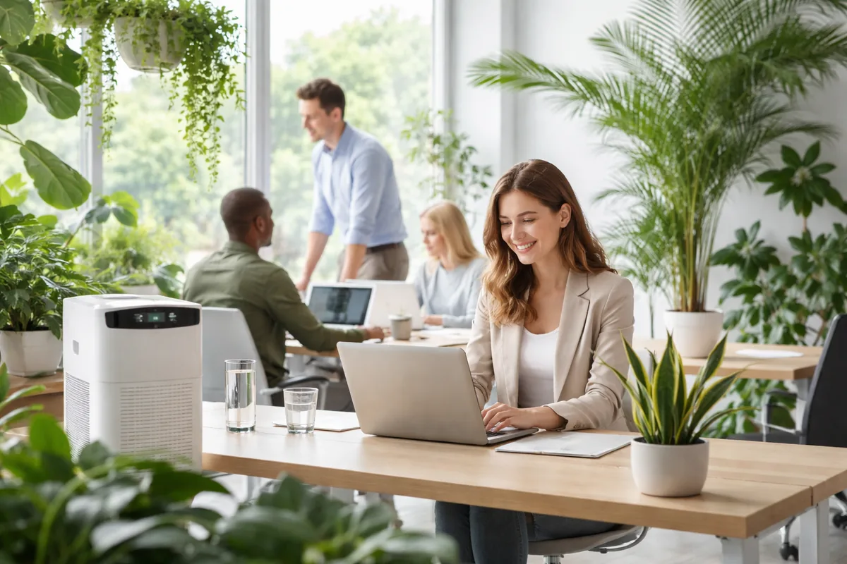 Améliorer la qualité de l'air au travail pour une meilleure santé