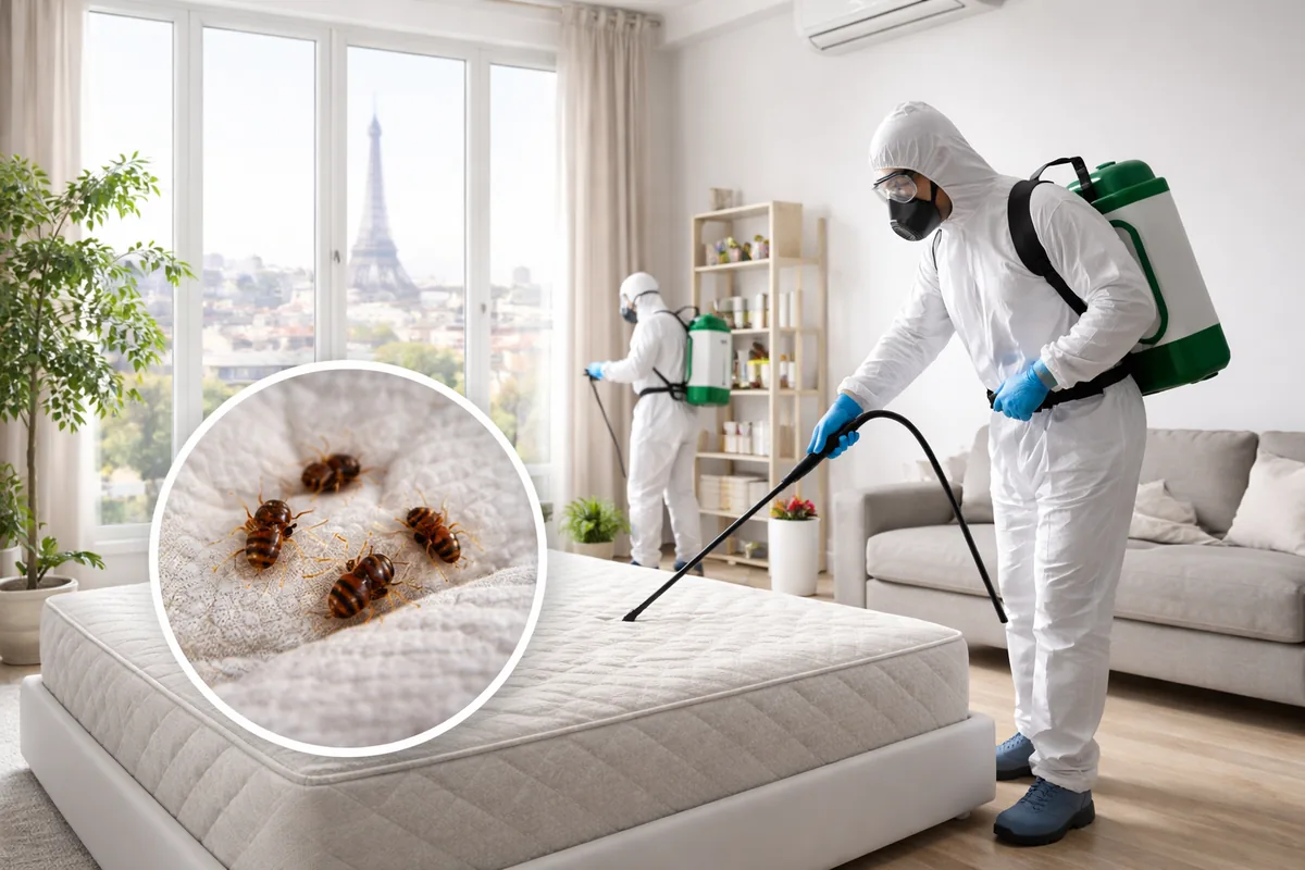 Comment faire appel à une entreprise certifiée pour la désinfection des punaises de lit à Paris ?